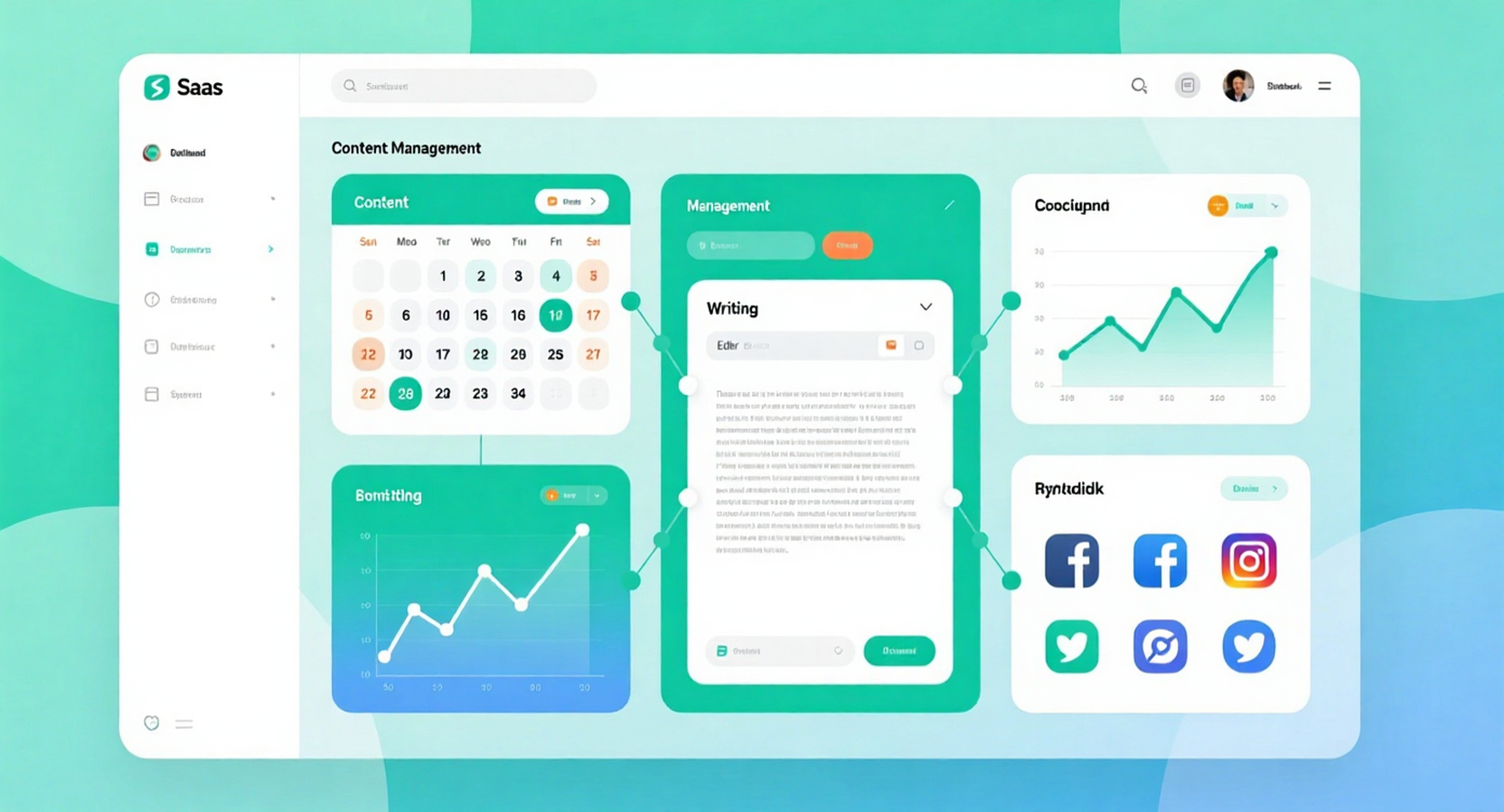 内容创作系统搭建流程图